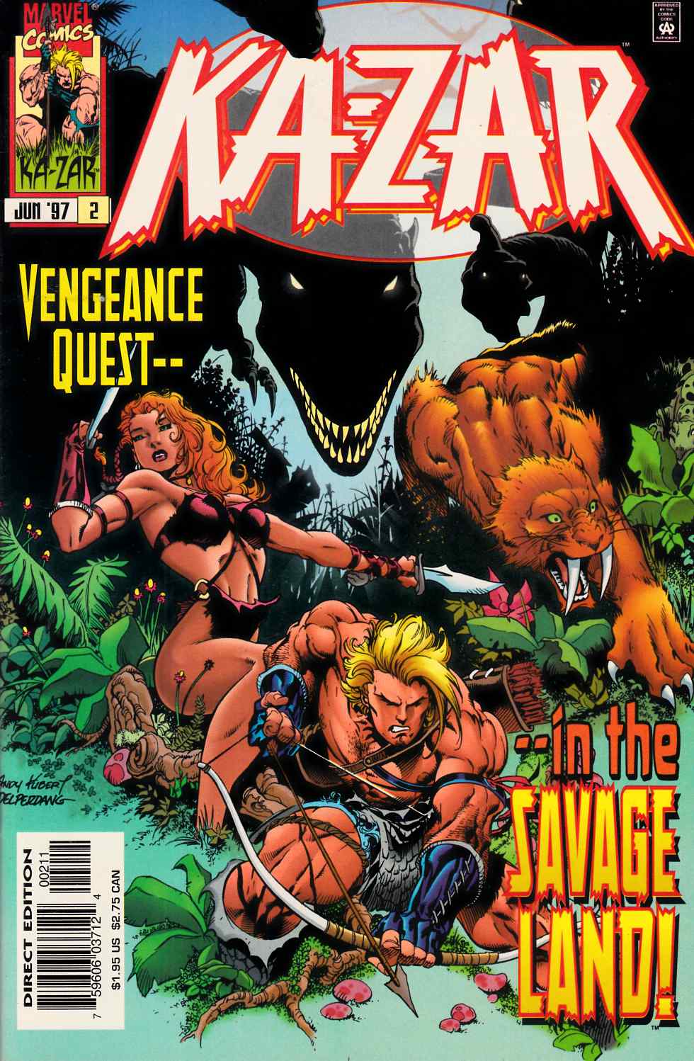 Ka-Zar #2 Near Mint (9.4) [Marvel Comic] LARGE