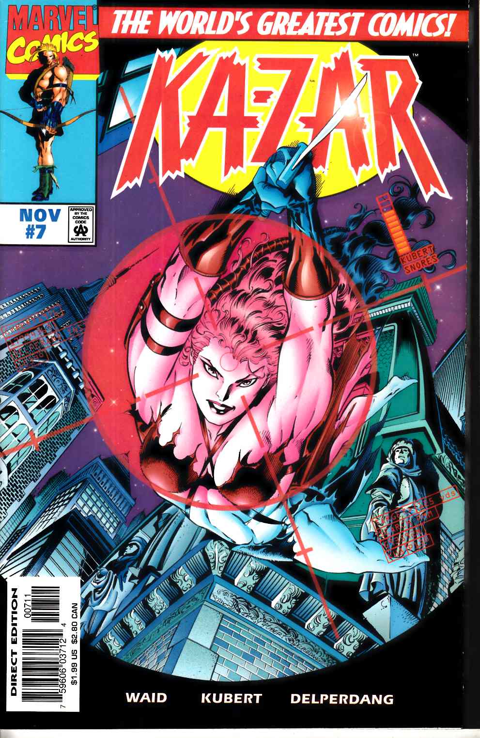 Ka-Zar #7 Near Mint (9.4) [Marvel Comic] THUMBNAIL
