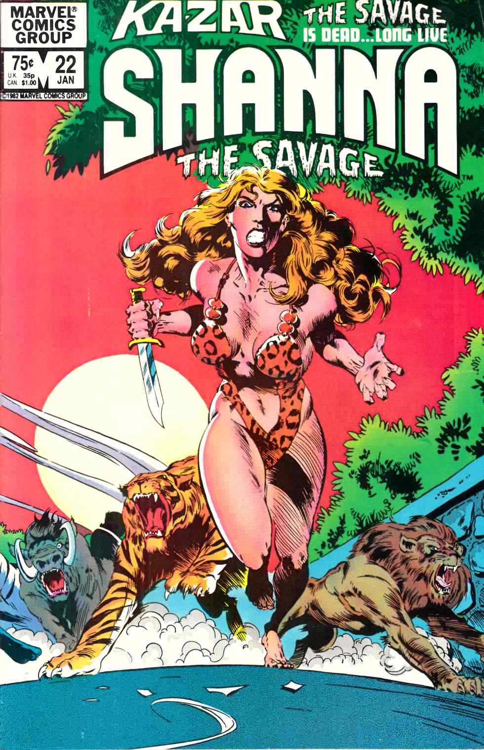 Ka-Zar the Savage #22 Very Fine (8.0) [Marvel Comic] LARGE