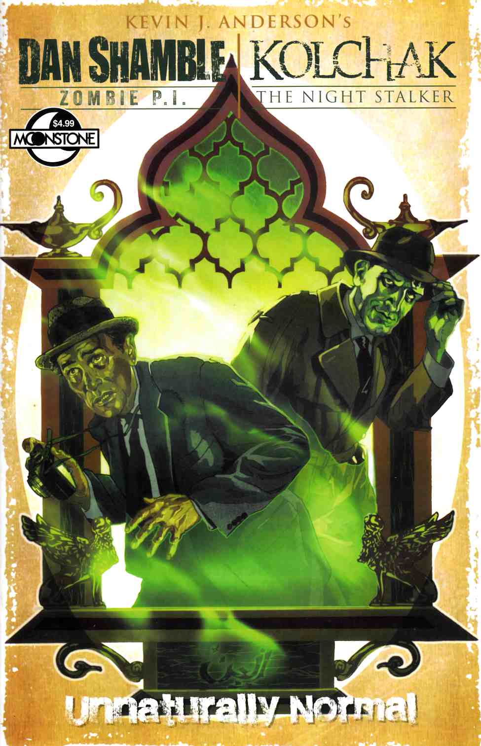 Kolchak Dan Shamble Zombie PI #1 Hinton III Variant Cover [Moonstone Comic] THUMBNAIL