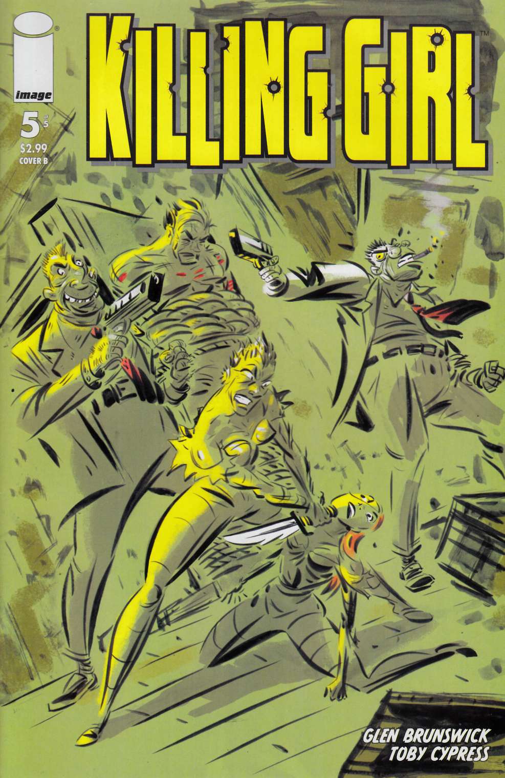 Killing Girl #5 Cover B Fine (6.0) [Image Comic] LARGE