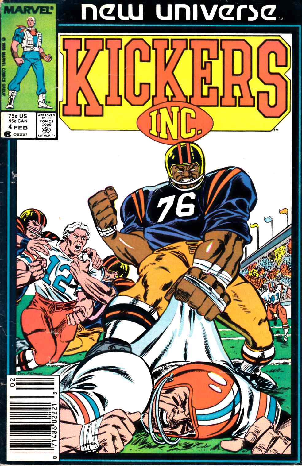 Kickers Inc #4 Newsstand Edition Very Good (4.0) [Marvel Comic] LARGE
