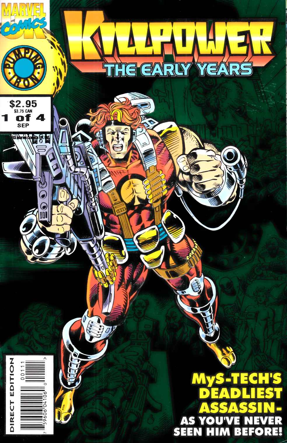 Killpower The Early Years #1 Near Mint (9.4) [Marvel Comic] LARGE