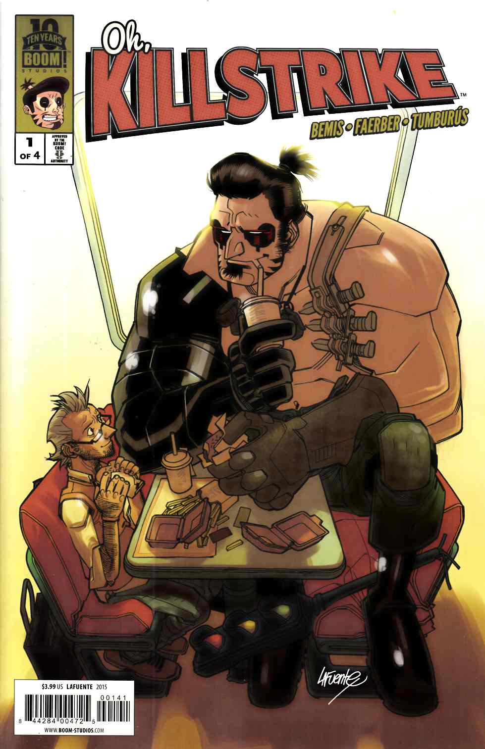 Oh Killstrike #1 FOC Incentive Cover [Boom Comic] LARGE
