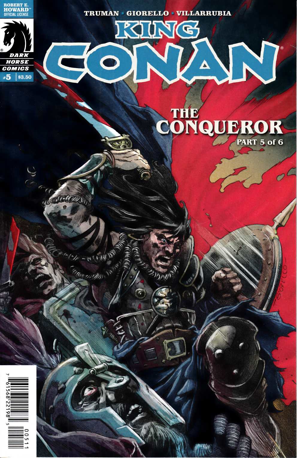 King Conan Conqueror #5 Very Fine (8.0) [Dark Horse Comic] THUMBNAIL