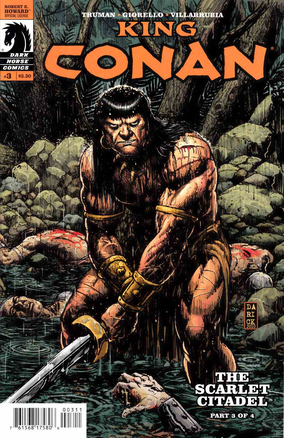 King Conan Scarlet Citadel #3 Very Fine (8.0) [Dark Horse Comic] THUMBNAIL