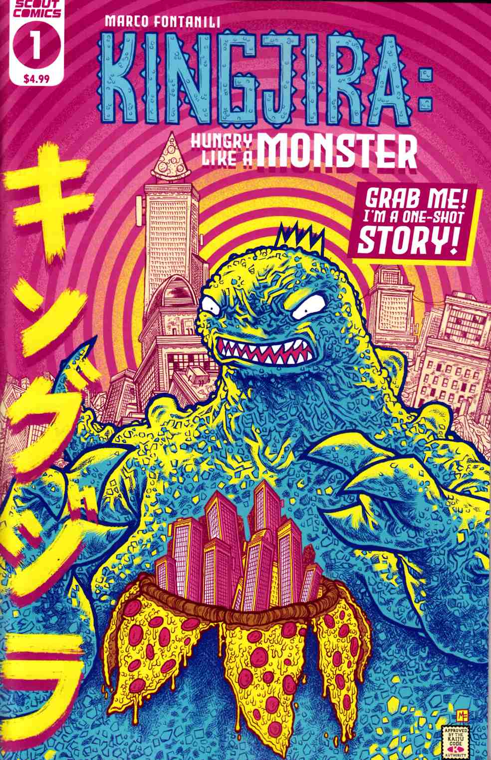 Kingjira #1 Near Mint (9.4) [Scout Comic] LARGE