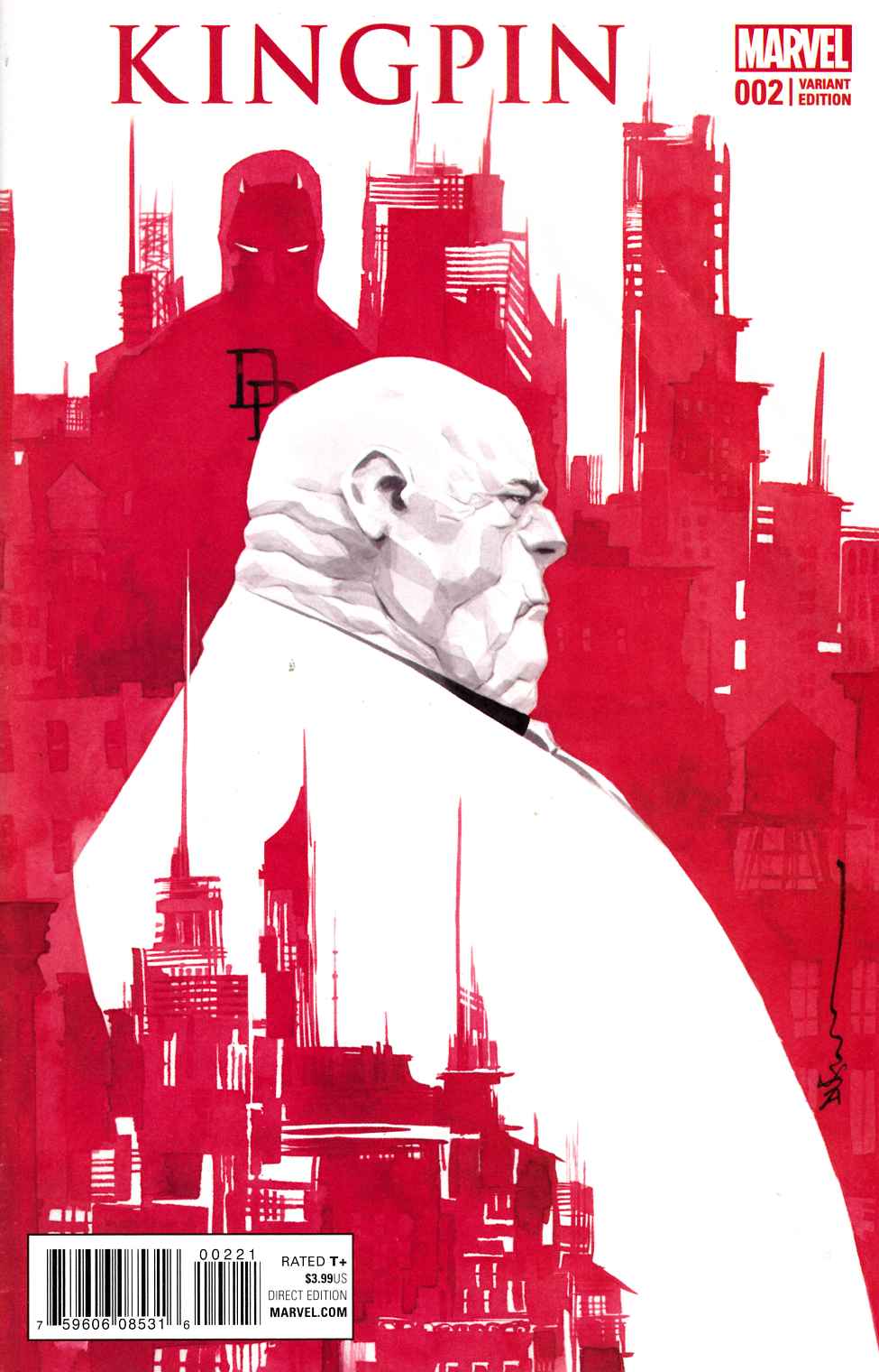 Civil War II Kingpin #2 Nguyen Variant Cover Near Mint (9.4) [Marvel Comic] LARGE