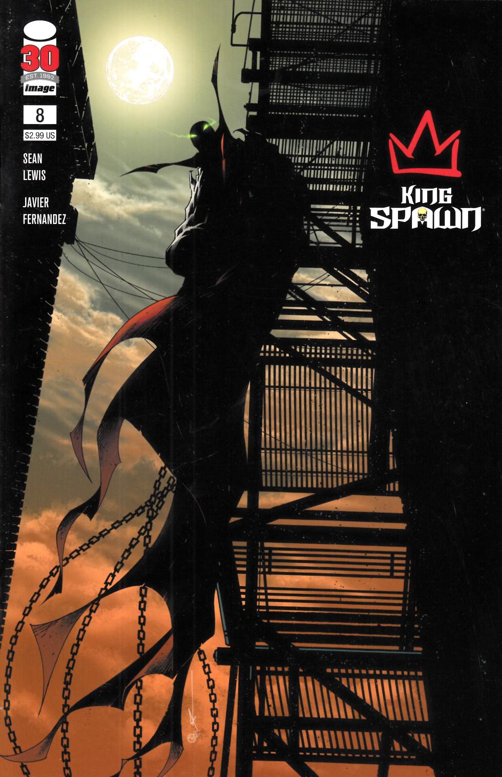 King Spawn #8 Near Mint (9.4) [Image Comic] LARGE