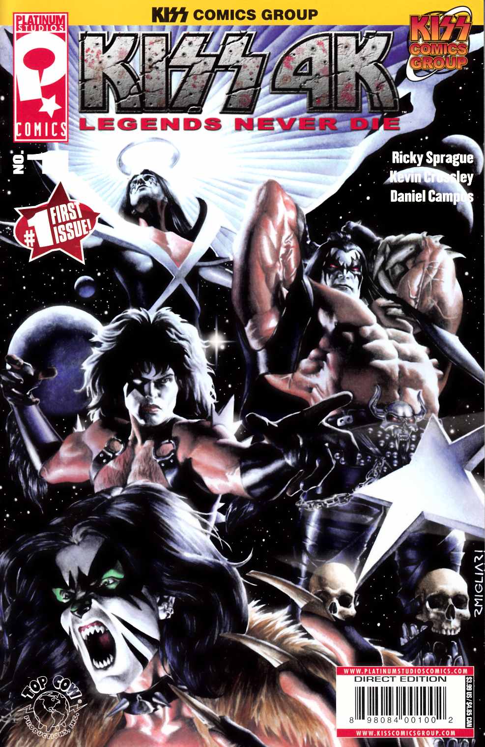 Kiss 4K #1 Near Mint (9.4) [Image Comic] LARGE