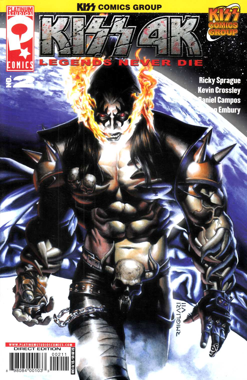 Kiss 4K #2 Near Mint (9.4) [Image Comic] THUMBNAIL