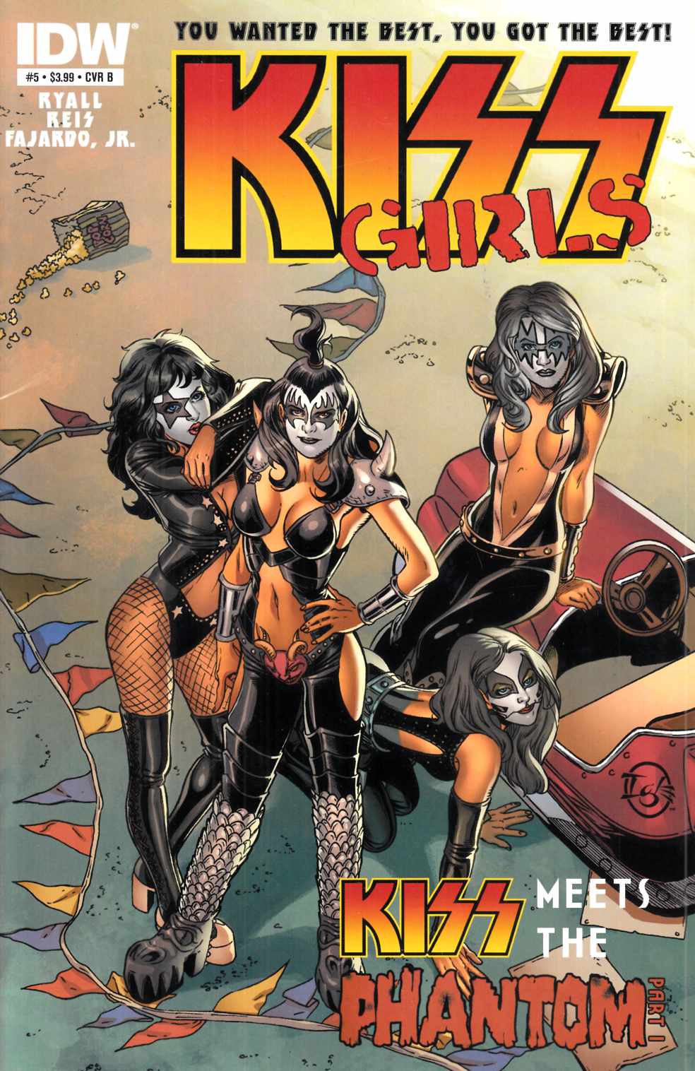 Kiss #5 Cover B Fine (6.0) [IDW Comic] THUMBNAIL