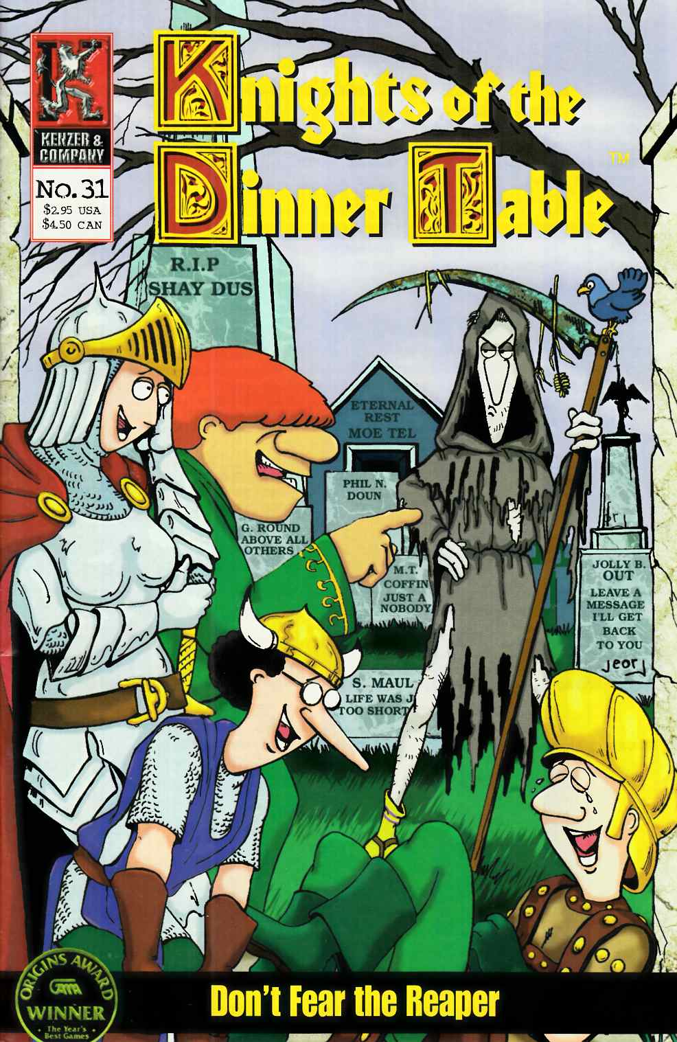 Knights of the Dinner Table #31 [Kenzer Comic] THUMBNAIL