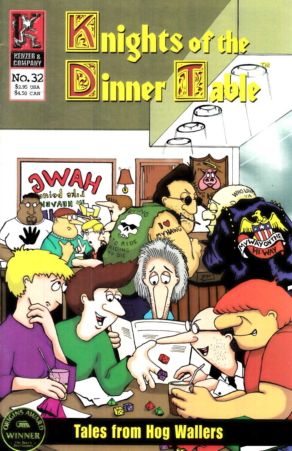 Knights of the Dinner Table #32 [Kenzer Comic] THUMBNAIL