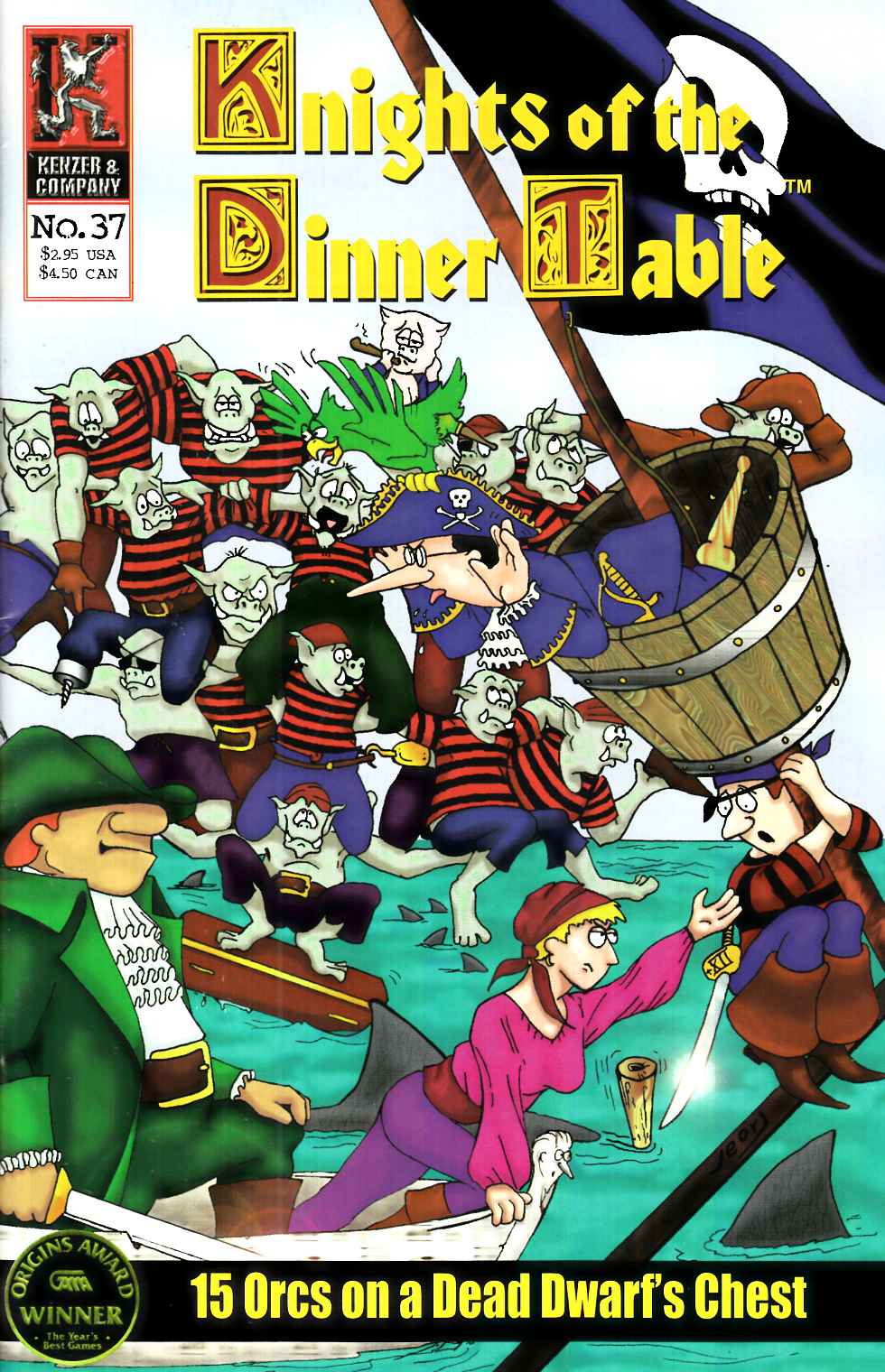 Knights of the Dinner Table #37 [Kenzer Comic] THUMBNAIL