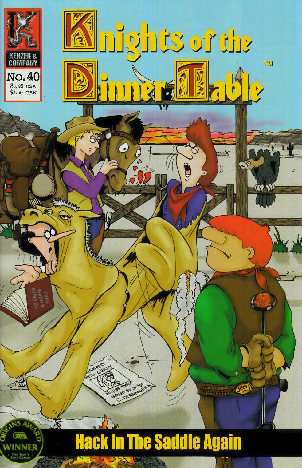 Knights of the Dinner Table #40 [Kenzer Comic] THUMBNAIL