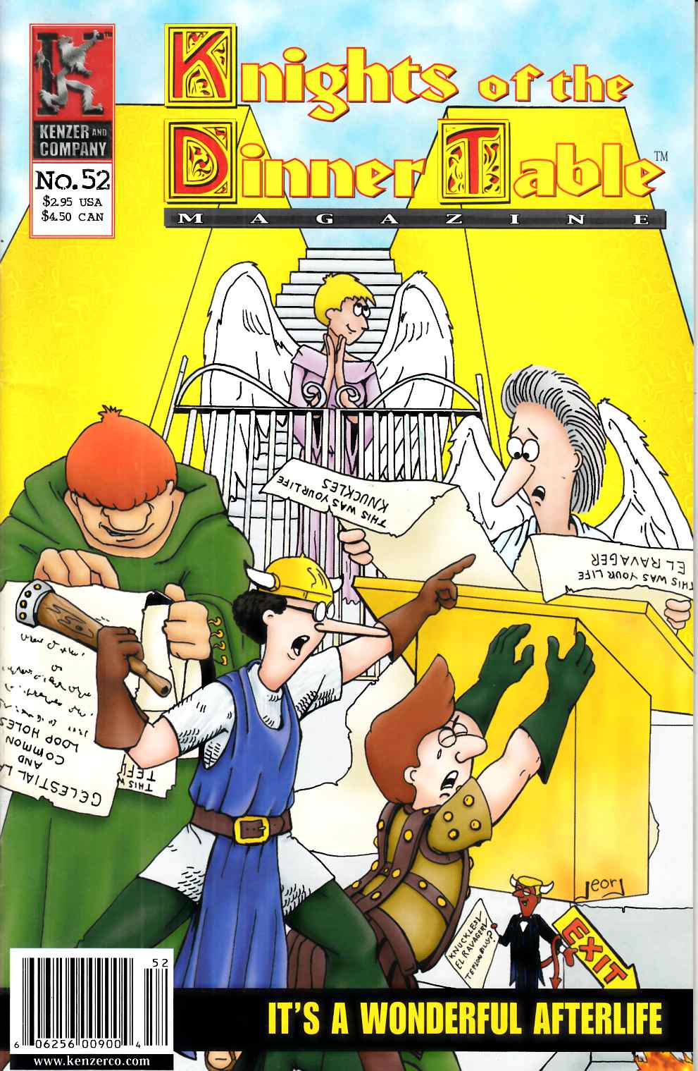 Knights of the Dinner Table #52 Very Fine (8.0) [Kenzer Comic] LARGE