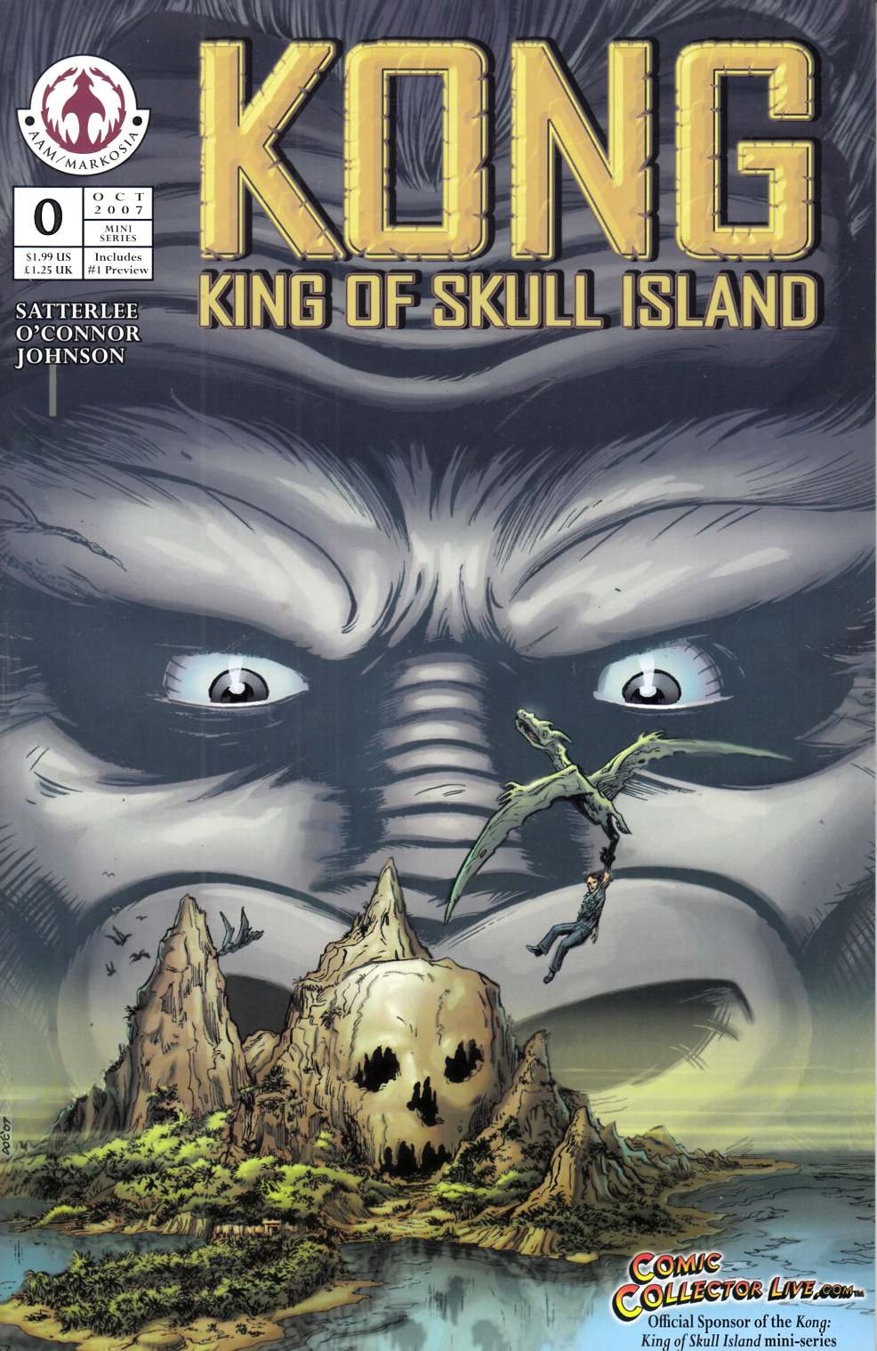 Kong King of Skull Island #0 Very Fine (Markosia Comic] LARGE