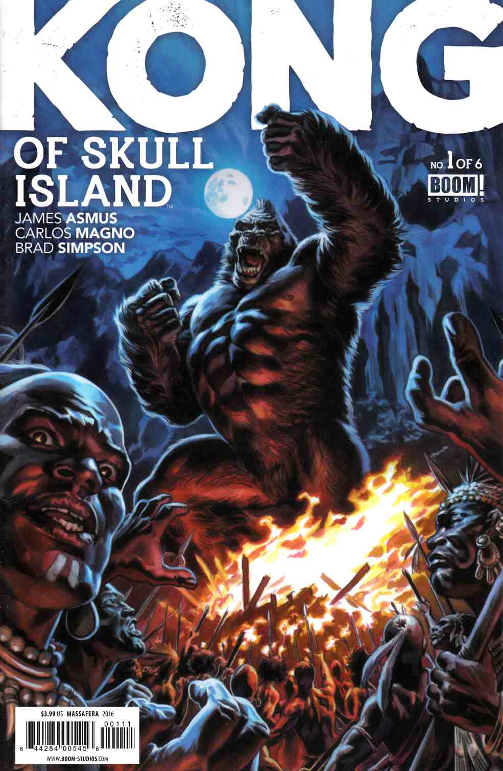Kong of Skull Island #1 [Boom Comic] LARGE