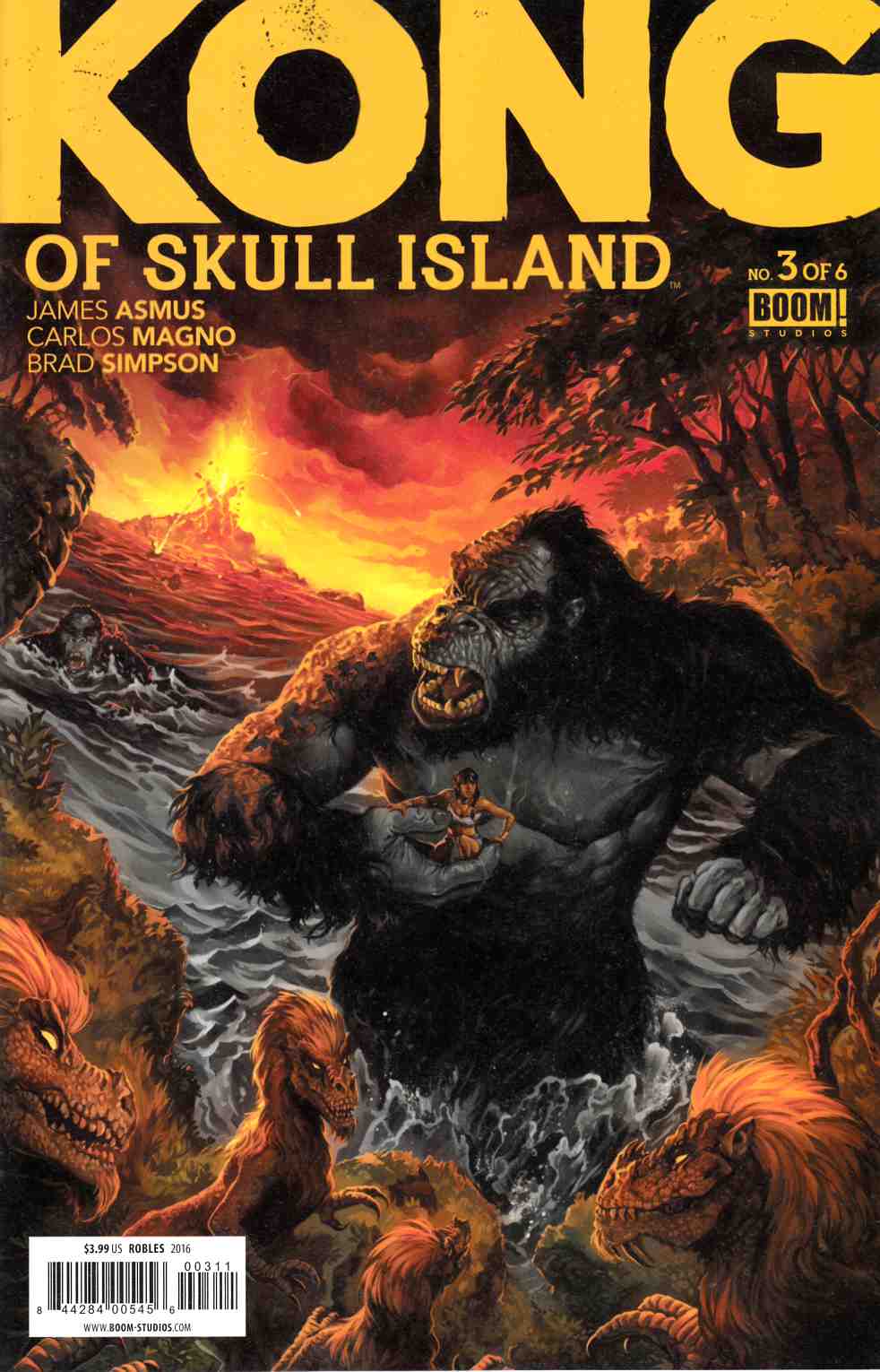 Kong of Skull Island #3 [Boom Comic] – Dreamlandcomics.com Online Store