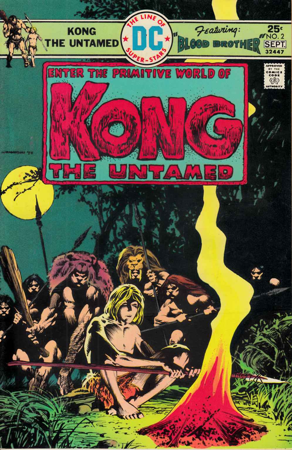 Kong the Untamed #2 Very Fine Plus (8.5) [DC Comic] LARGE
