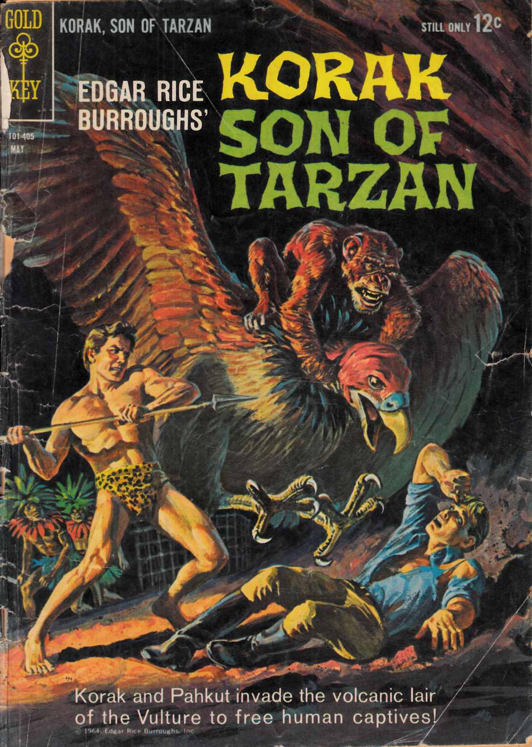 Korak Son of Tarzan #3 Good (2.0) [Gold Key Comic] THUMBNAIL