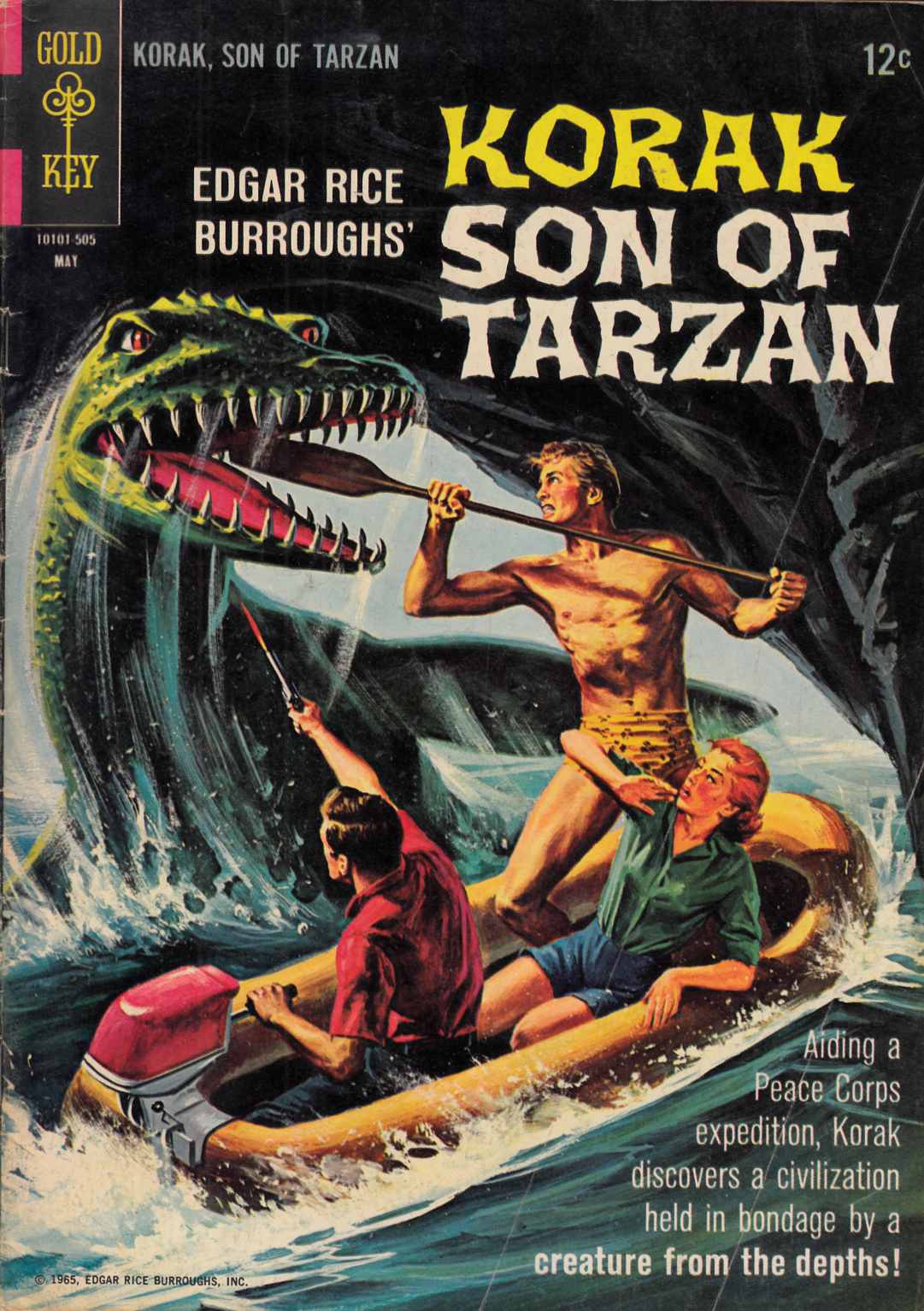 Korak Son of Tarzan #8 Fine Minus (5.5) [Gold Key Comic] THUMBNAIL