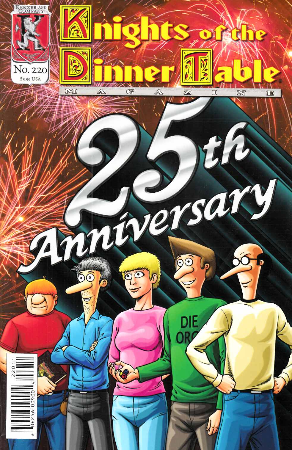 Knights Of The Dinner Table #220 Near Mint (9.4) [Kenzer Comic] THUMBNAIL
