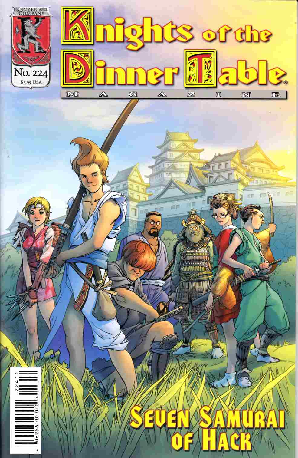 Knights of the Dinner Table #224 Near Mint (9.4) [Kenzer Comic] THUMBNAIL