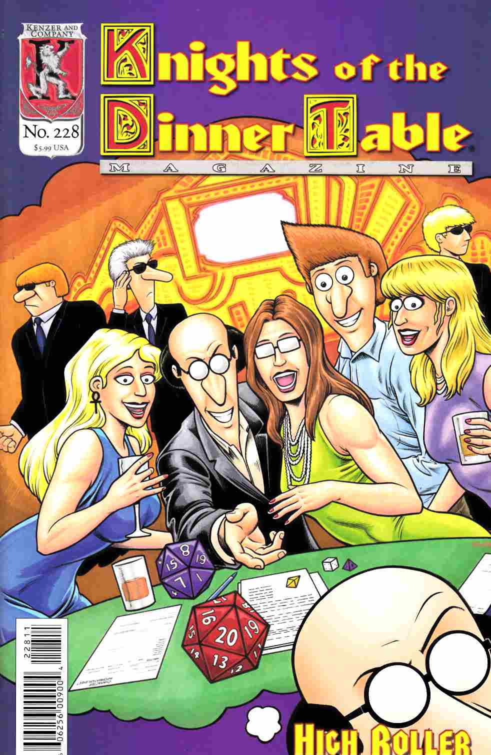 Knights of the Dinner Table #228 Near Mint (9.4) [Kenzer & Company Comic] THUMBNAIL