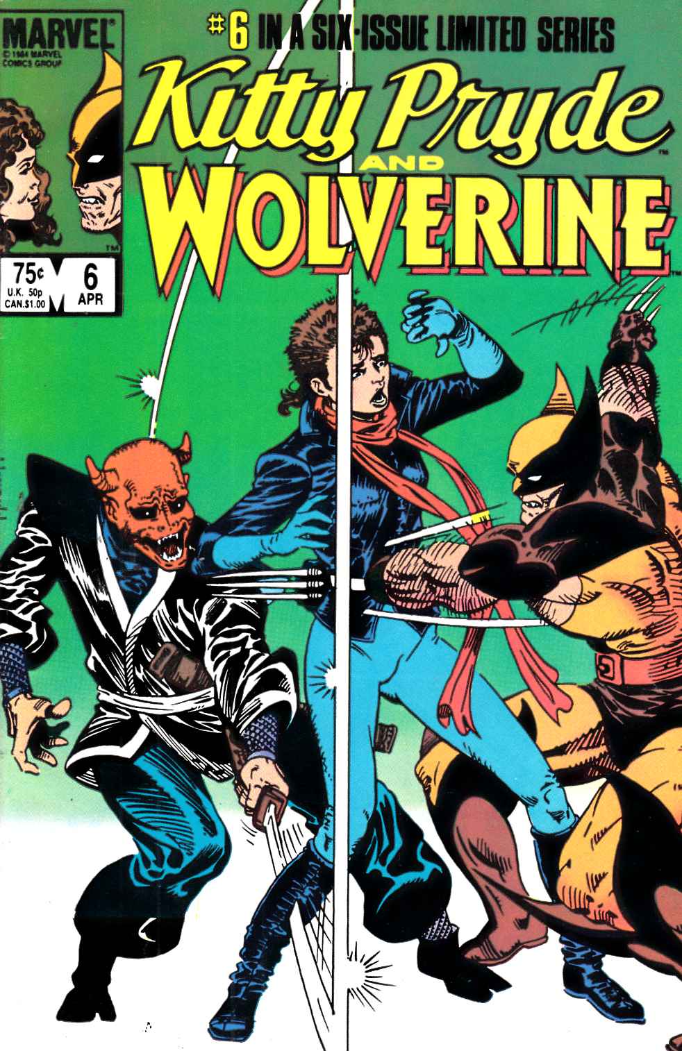 Kitty Pryde and Wolverine #6 Very Fine (8.0) [Marvel Comic] LARGE