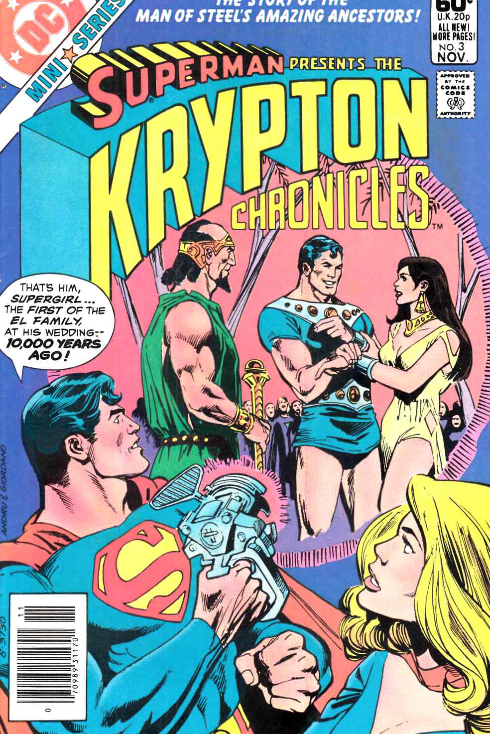 Krypton Chronicles #3 Newsstand Edition Very Fine (8.0) [DC Comic] THUMBNAIL