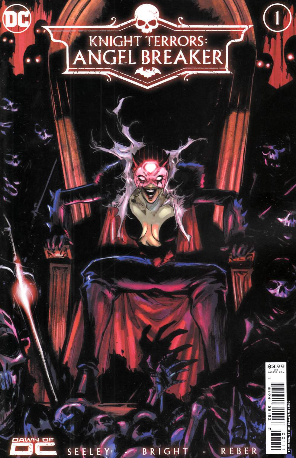 Knight Terrors Angel Breaker #1 Near Mint (9.4) [DC Comic] LARGE