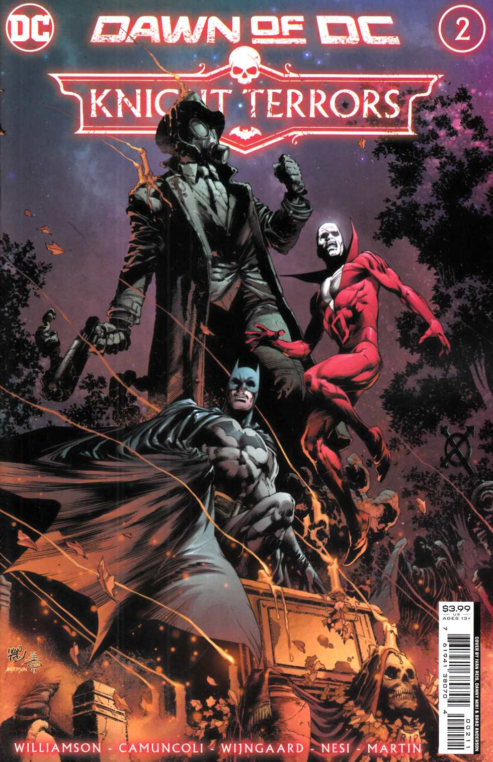 Knight Terrors #2 Near Mint (9.4) [DC Comic] LARGE