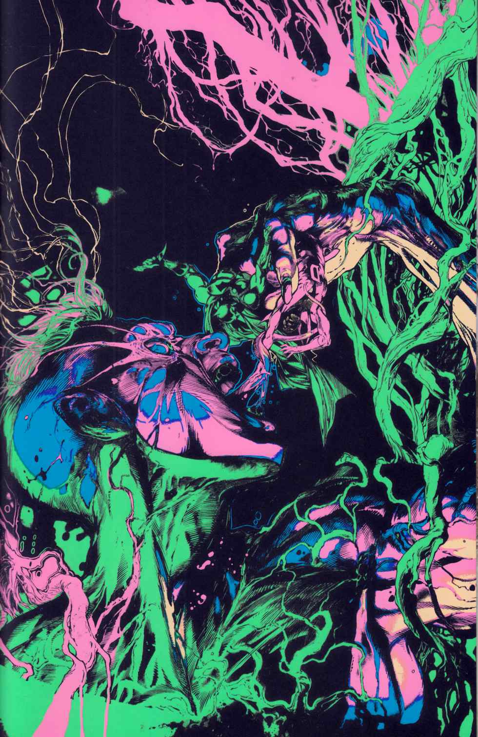 Knight Terrors #1 Neon Ink Variant Cover Near Mint (9.4) [DC Comic] THUMBNAIL