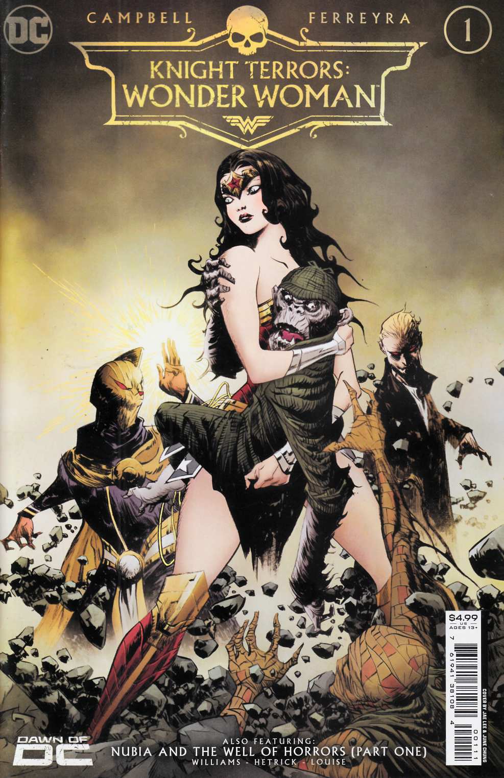 Knight Terrors Wonder Woman #1 Near Mint (9.4) [DC Comic] THUMBNAIL