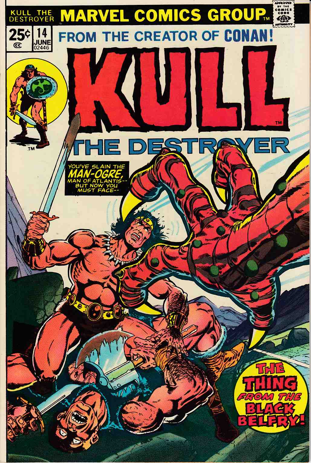 Kull The Conqueror #14 Very Fine/Near Mint (9.0) [Marvel Comic] THUMBNAIL