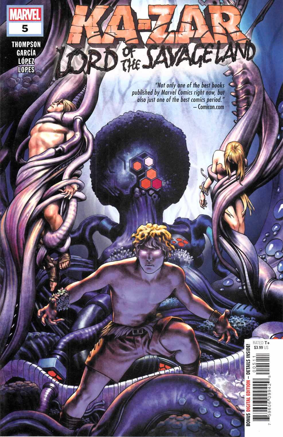 Ka-Zar Lord of the Savage Land #5 Near Mint (9.4) [Marvel Comic] LARGE