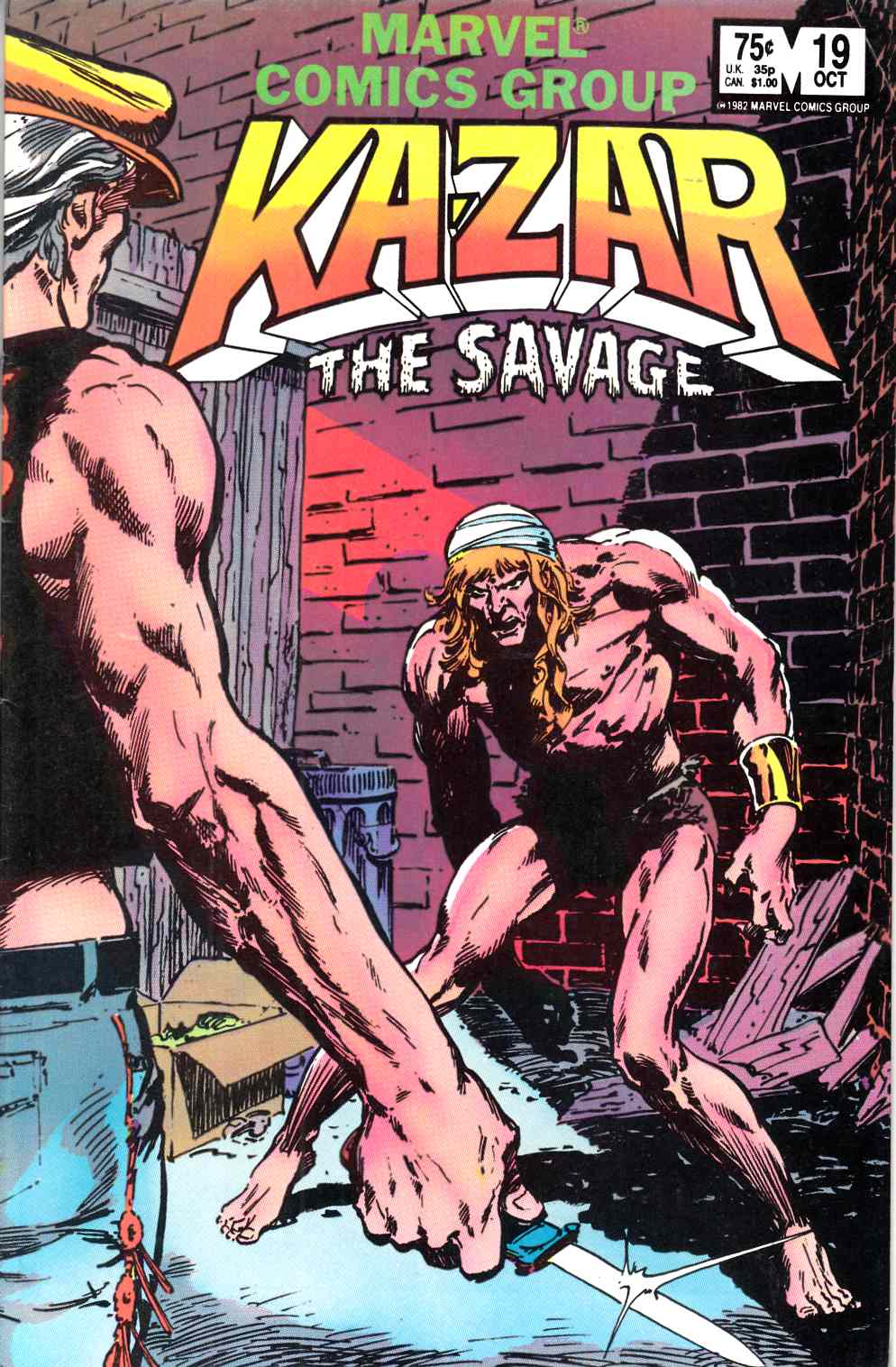 Ka-Zar the Savage #19 Fine (6.0) [Marvel Comic] LARGE