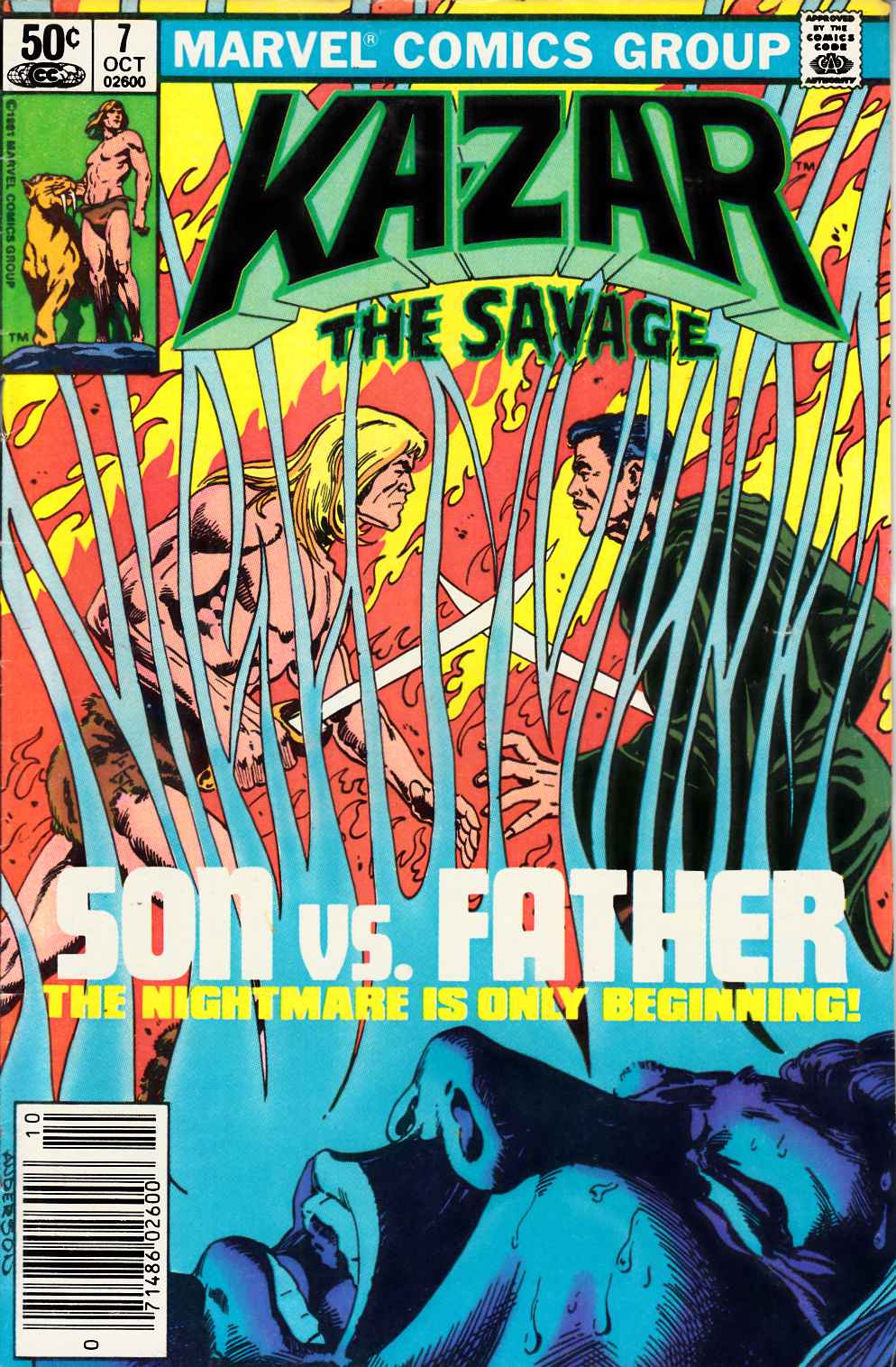 Ka-Zar the Savage #7 Newsstand Edition Fine (6.0) [Marvel Comic] LARGE