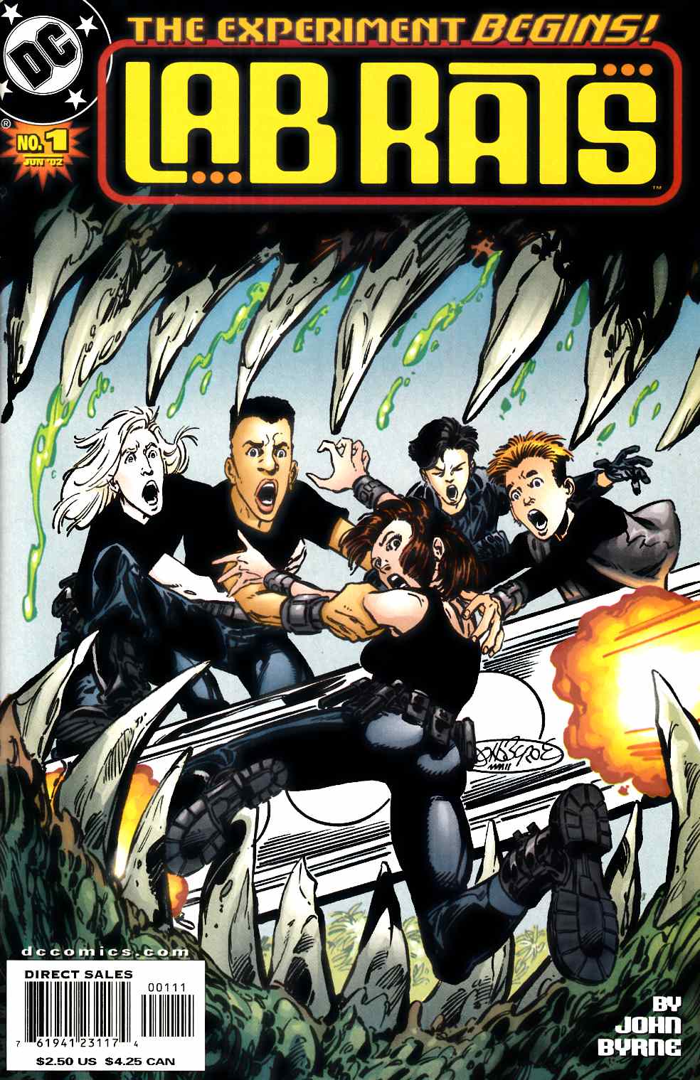 Lab Rats #1 Near Mint (9.4) [DC Comic] LARGE