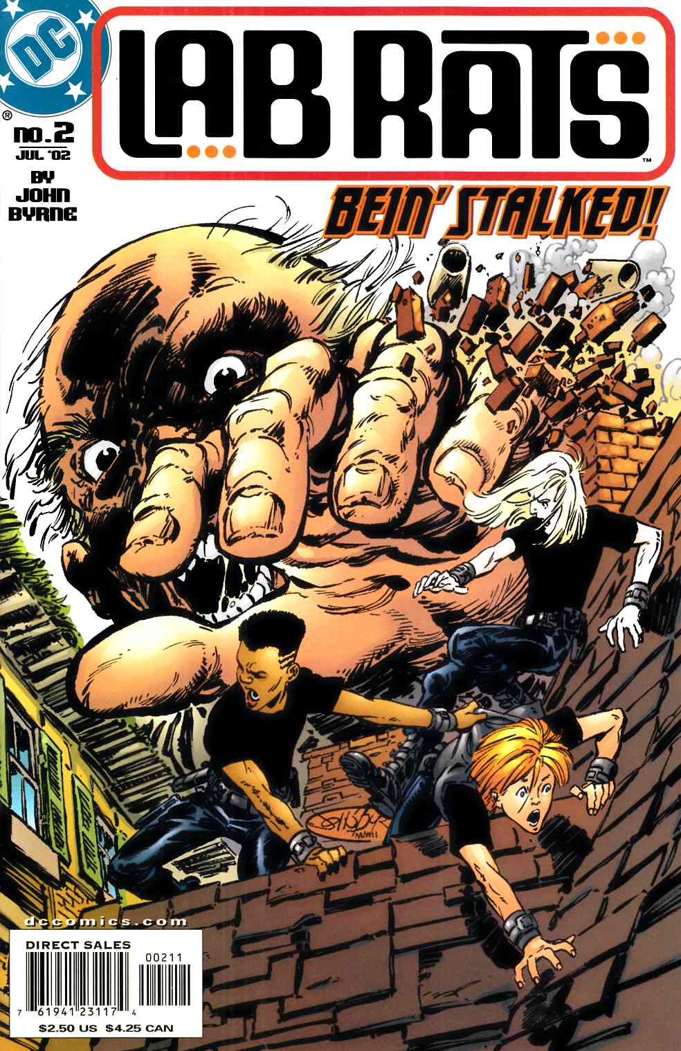 Lab Rats #2 Near Mint (9.4) [DC Comic] THUMBNAIL