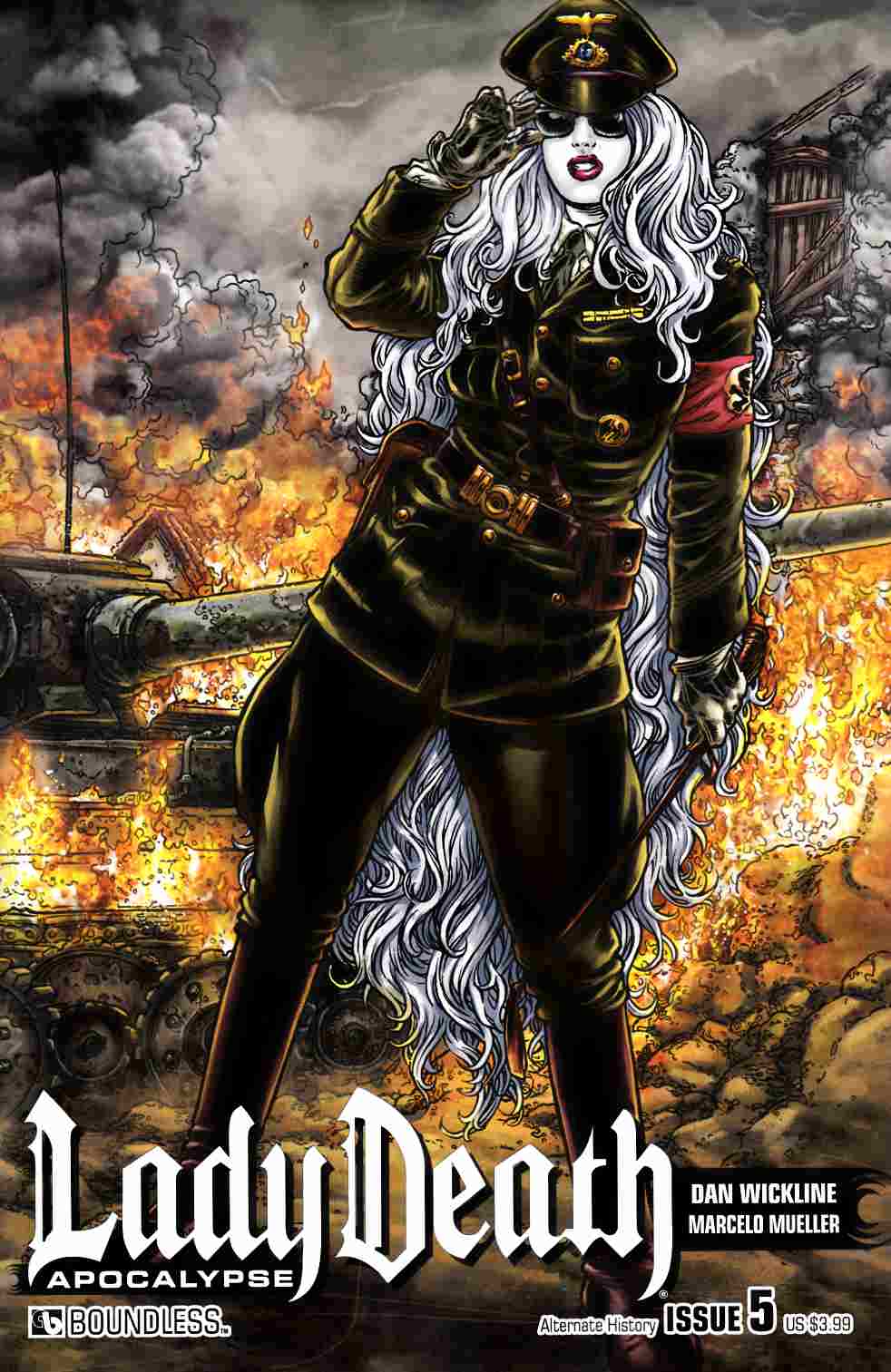 Lady Death Apocalypse #5 Alternate History Cover [Boundless Comic] THUMBNAIL