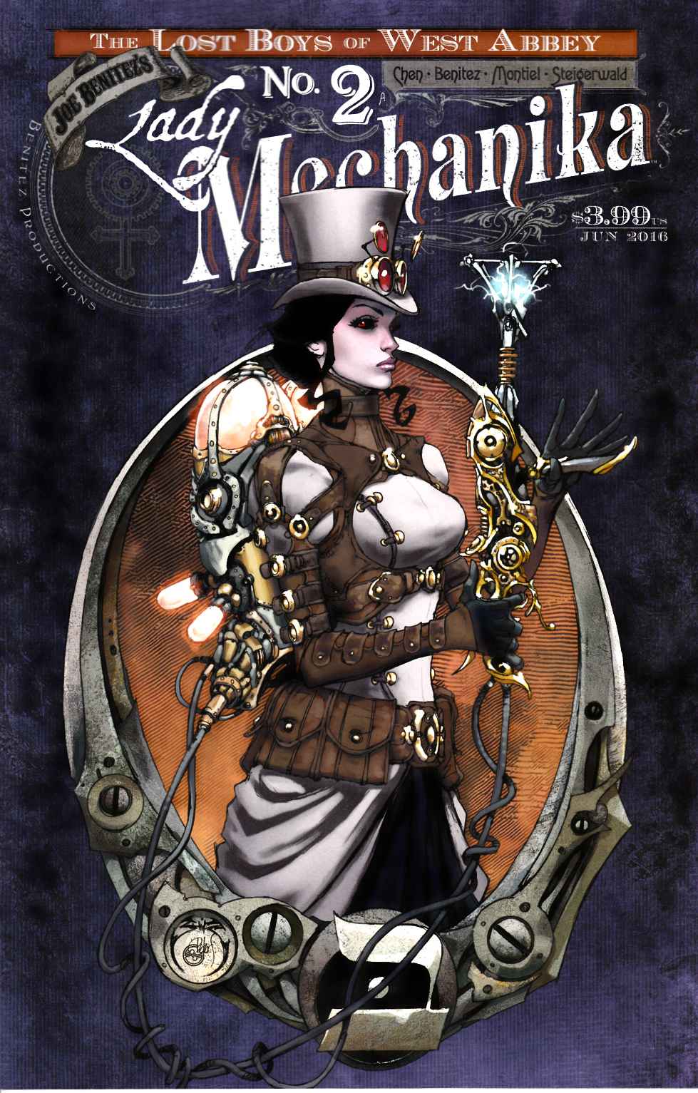 Lady Mechanika Lost Boys of West Abbey #2 Cover A [Benitez Comic] LARGE