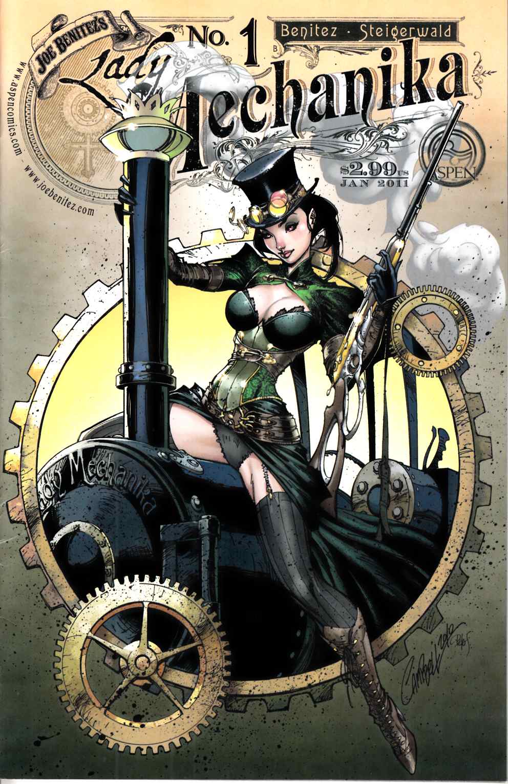 Lady Mechanika #1 Cover B Campbell Fine (6.0) [Aspen Comic] THUMBNAIL