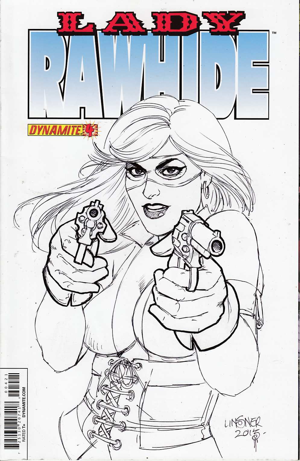 Lady Rawhide #4 Subscription Cover Near Mint (9.4) [Dynamite Comic] THUMBNAIL