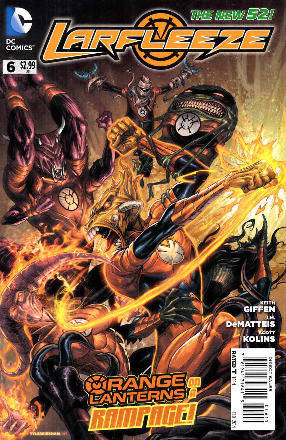 Larfleeze #6 Very Fine (8.0) [DC Comic] LARGE