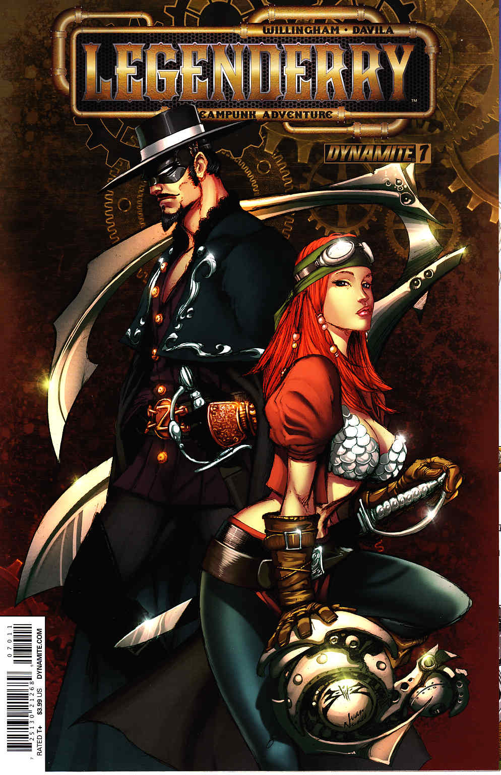 Legenderry A Steampunk Adventure #7 [Dynamite Comic] THUMBNAIL