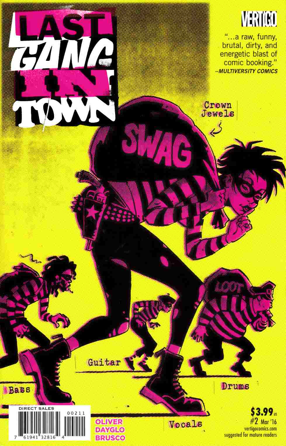 Last Gang in Town #2 [DC Comic] THUMBNAIL