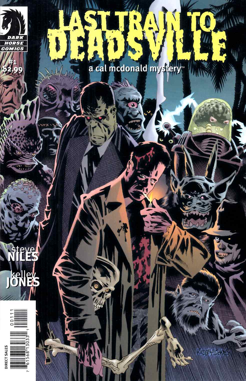 Last Train to Deadsville A Cal McDonald Mystery #1 Near Mint (9.4) [Dark Horse Comic] LARGE